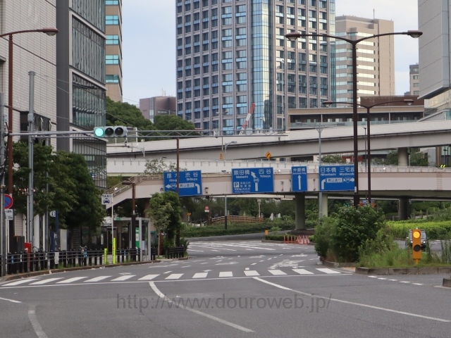 赤坂見附陸橋、赤坂見附交差点の写真