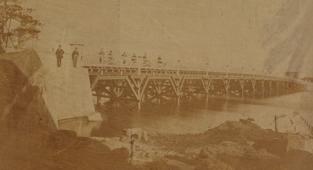 明治時代の両国橋