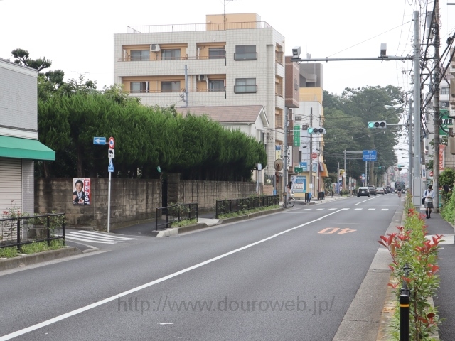 旧早稲田通り終点の写真