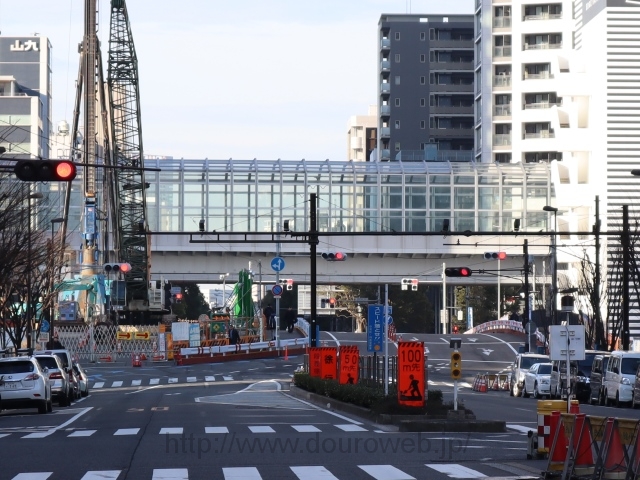 勝どき陸橋交差点の写真