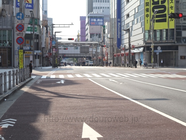 上野広小路交差点の写真