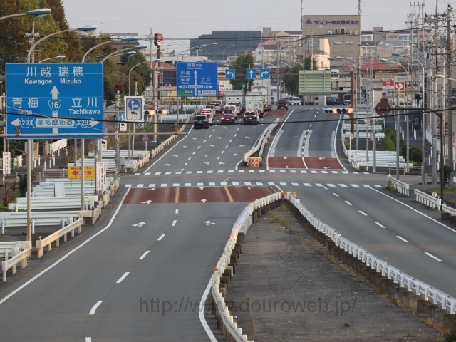 拝島町交差点の写真