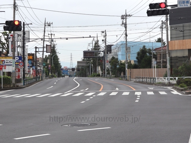日野橋交差点の写真