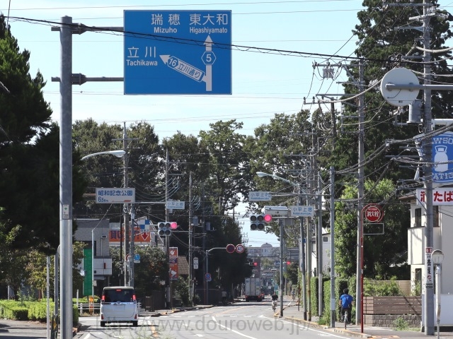 小平上宿交差点の写真