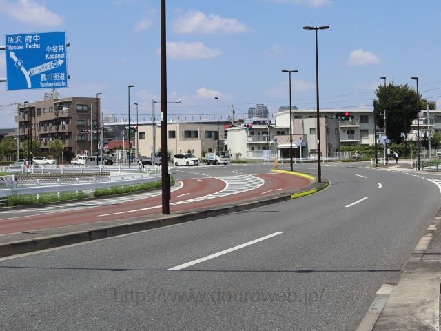 是政交番前交差点の写真