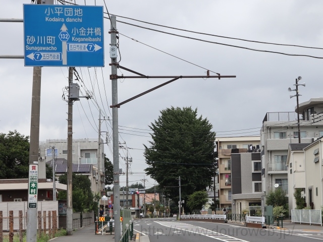 喜平橋交差点の写真